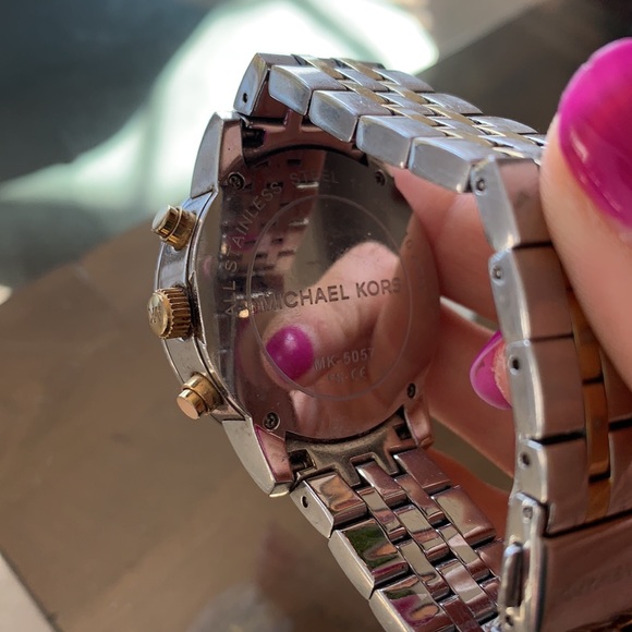 Stainless steel watch